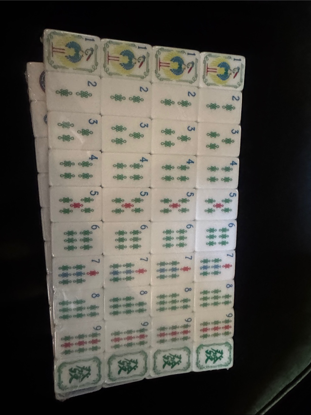 Mahjong Emerald (Unbranded) Tile Set - unopened - Picture 5 of 6